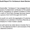 Veritaseum Asset Audit April 25, 2019